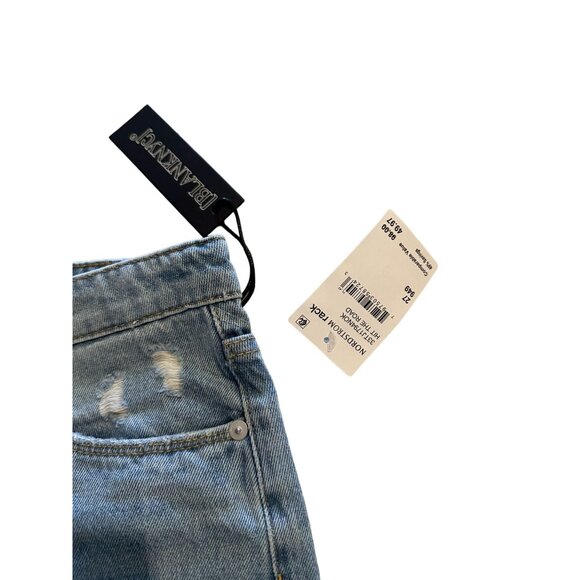 BLANKNYC The Madison Crop Distressed jeans Size 27 NEW - Picture 2 of 9